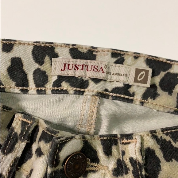 Just USA leopard print jeans - Picture 4 of 4